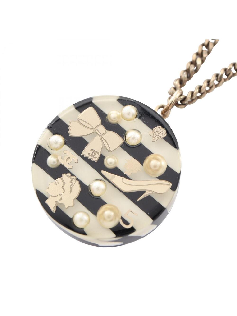 Chanel Coco Icon Border Necklace #295408C47B